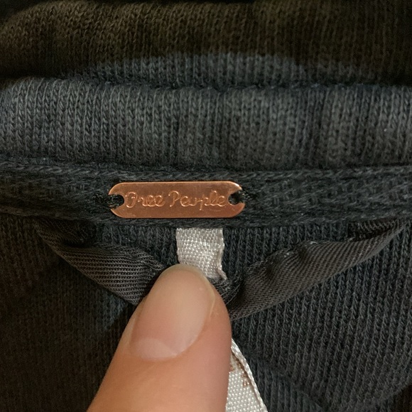 Free People at Evereve Shrunken Moto Cardigan Sz S NWT - Picture 7 of 16